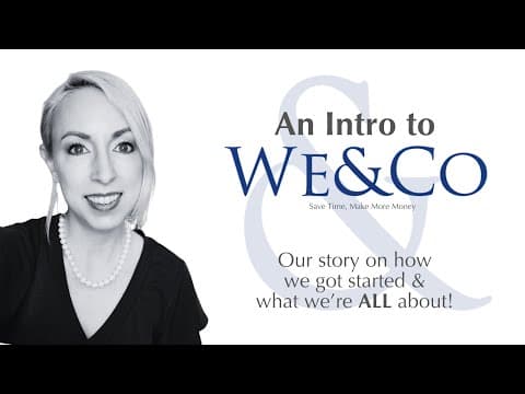 An Intro to We&Co